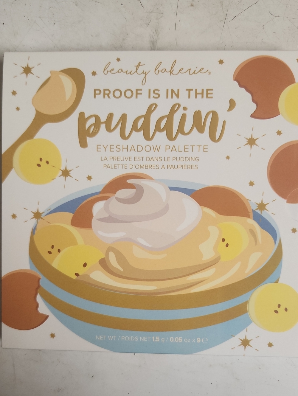 Beauty Bakerie Puddin' Eyeshadow Palette - Yellow & Brown & Cream